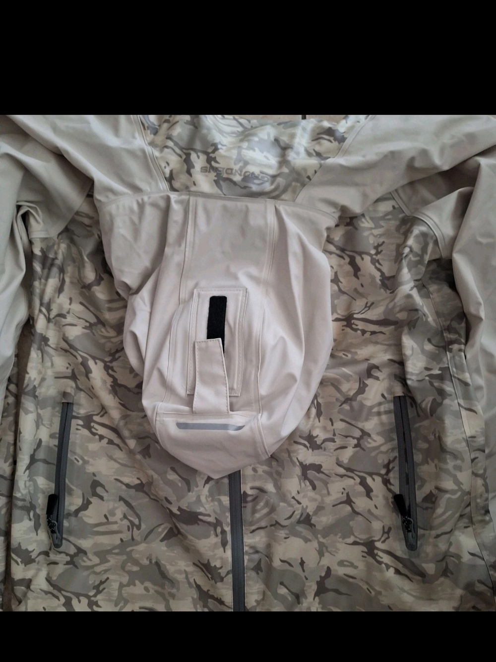 Grundens Neptune Waterproof Fishing Suit Set Mens M Refraction Camo Jacket EUC - Picture 5 of 14